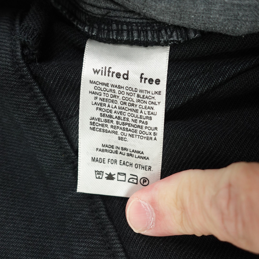 Wilfred Free Jeans Womens SZ 6 Modern Cargo Balloon High Rise Utility Baggy - Picture 11 of 13